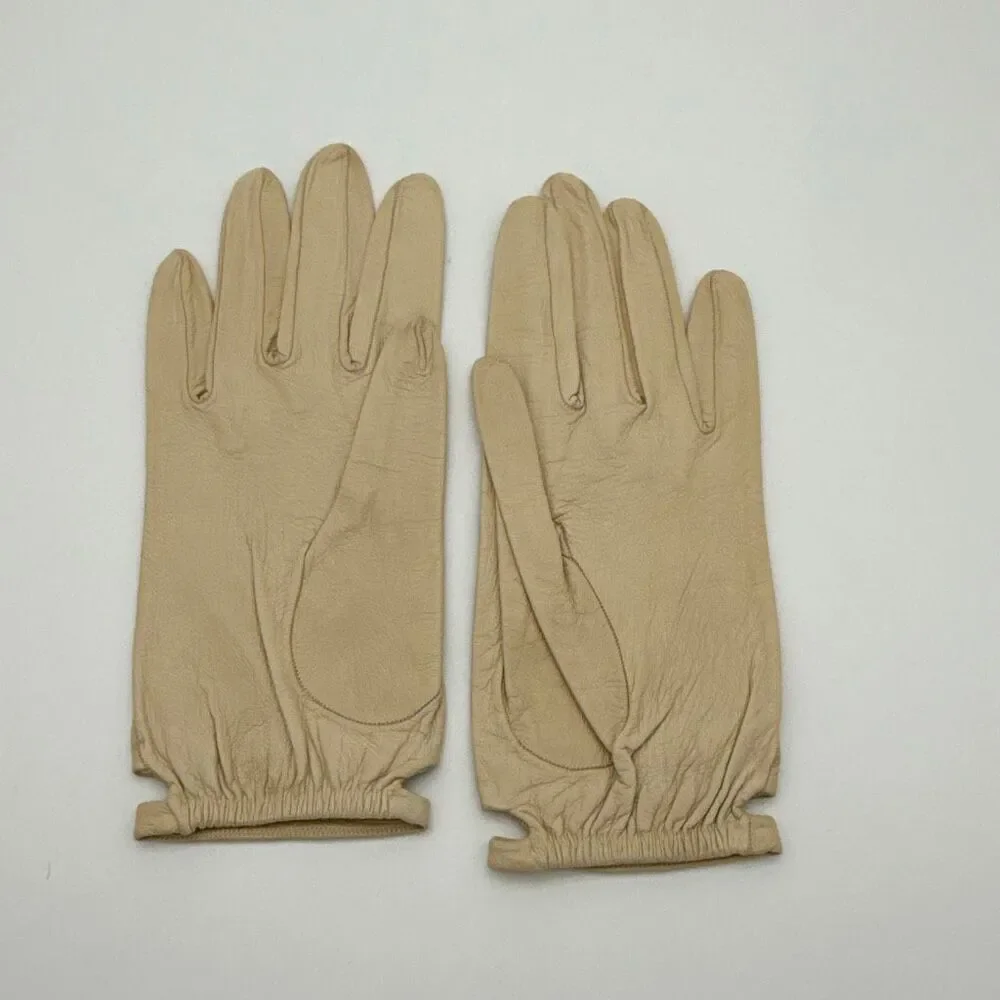 1950s Alexandre French Kid Leather Gloves Marshall Field Made in France Size 7 I